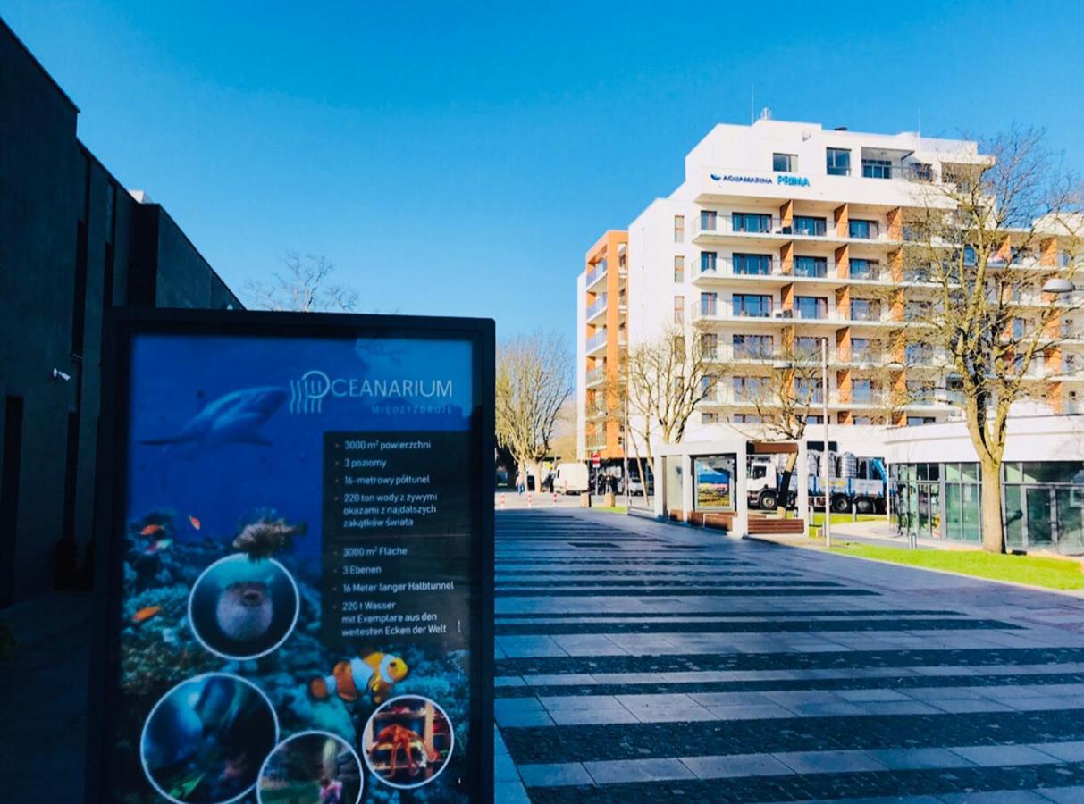 Aquamarina Prima - Beach - Free Garage Miedzyzdroje Kültér fotó